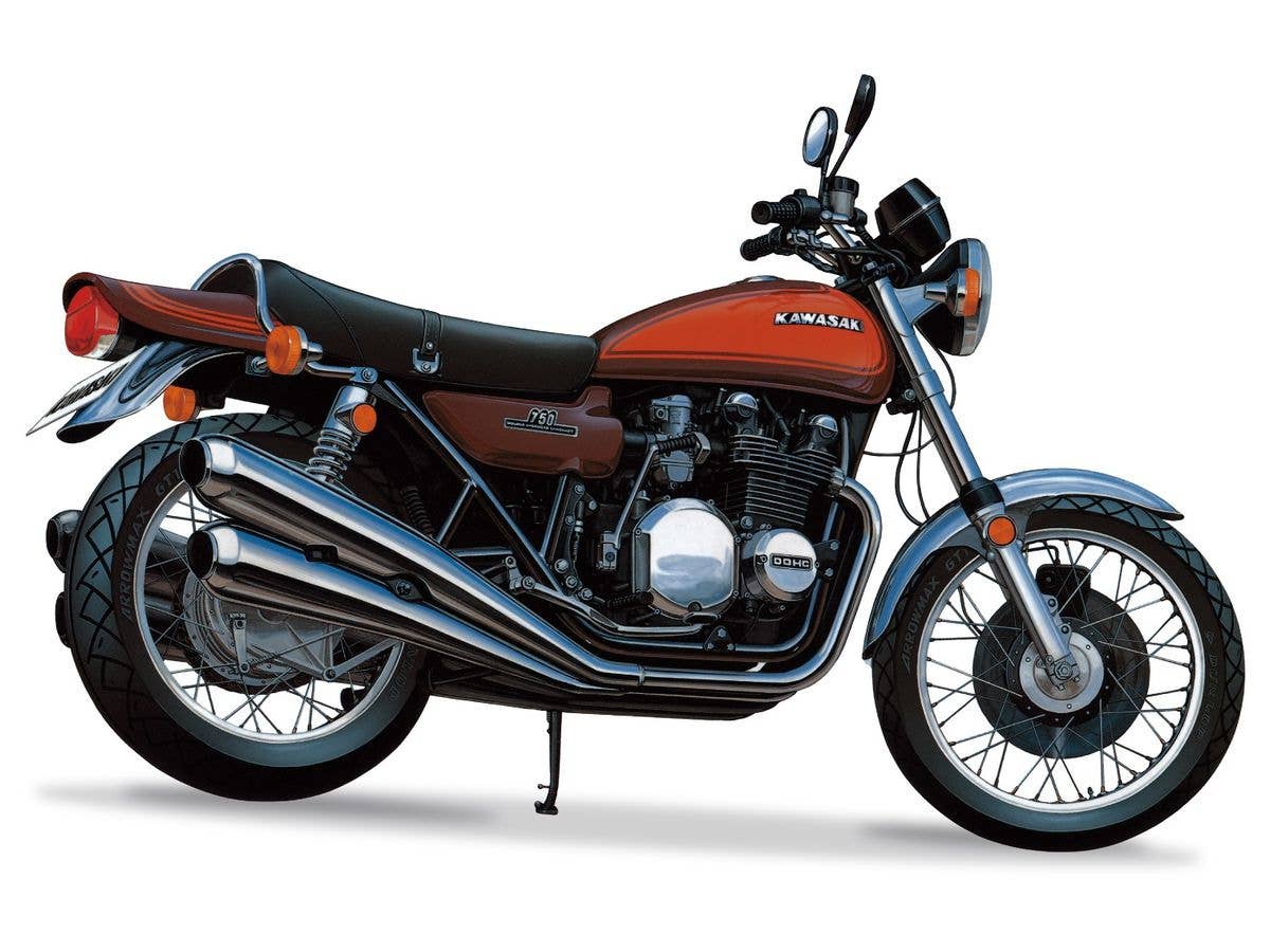 Aoshima 1/12 Kawasaki Z2 750RS '73 | 4905083064320