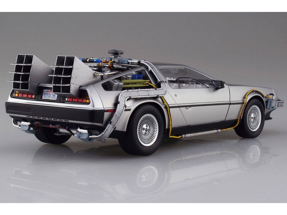 Aoshima 1/24 Time Machine from BACK TO THE FUTURE PartⅠ | 4905083064368