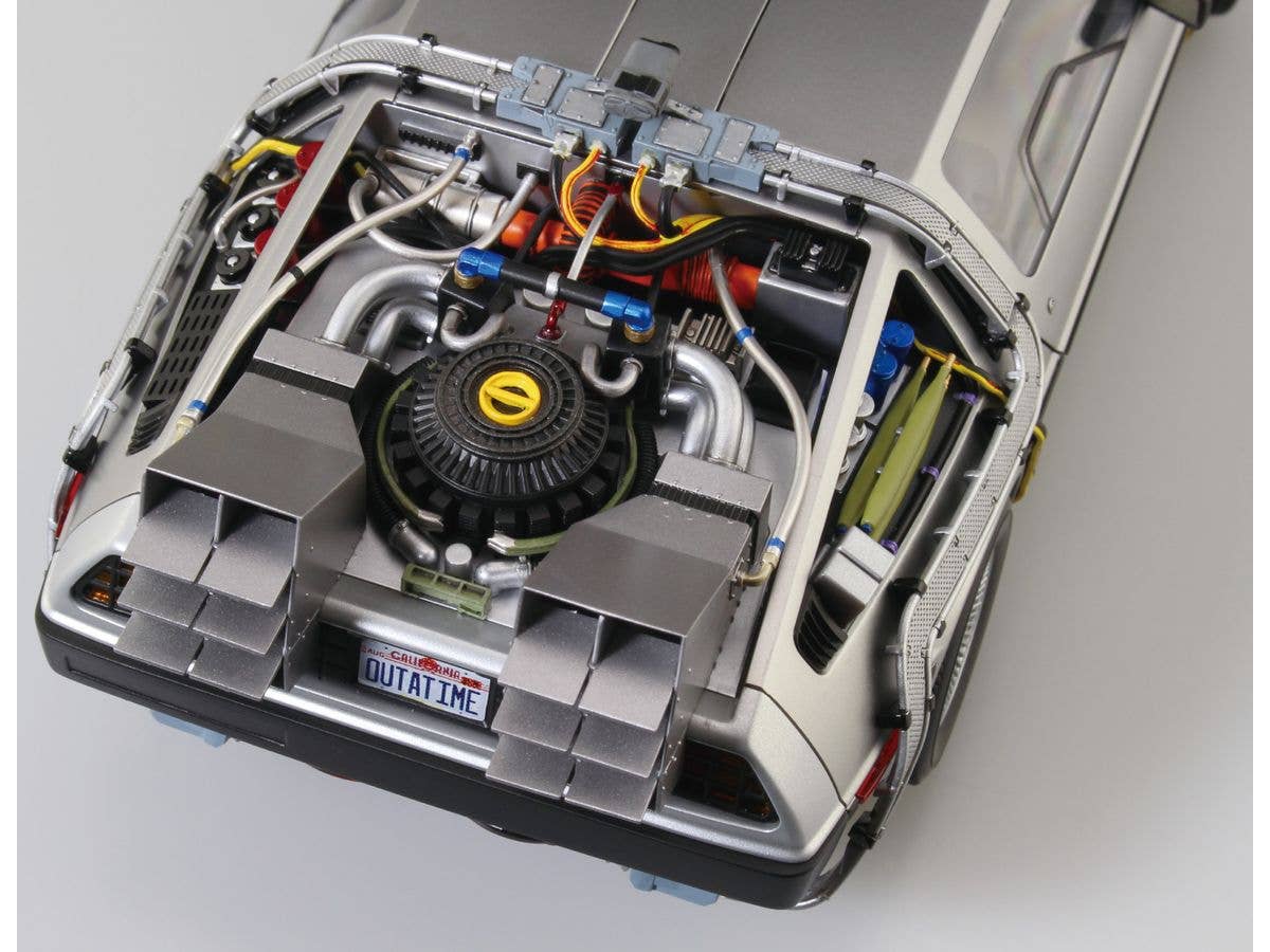 Aoshima 1/24 Time Machine from BACK TO THE FUTURE PartⅠ | 4905083064368
