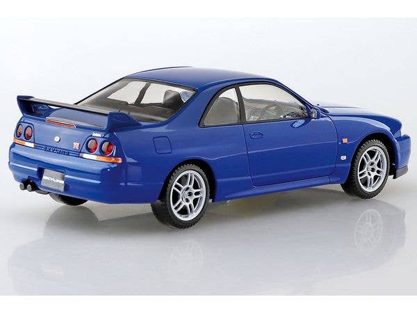Aoshima 1/32 SNAP KIT #15-E Nissan R33 Skyline GT-R(Championship Blue) | 4905083064580