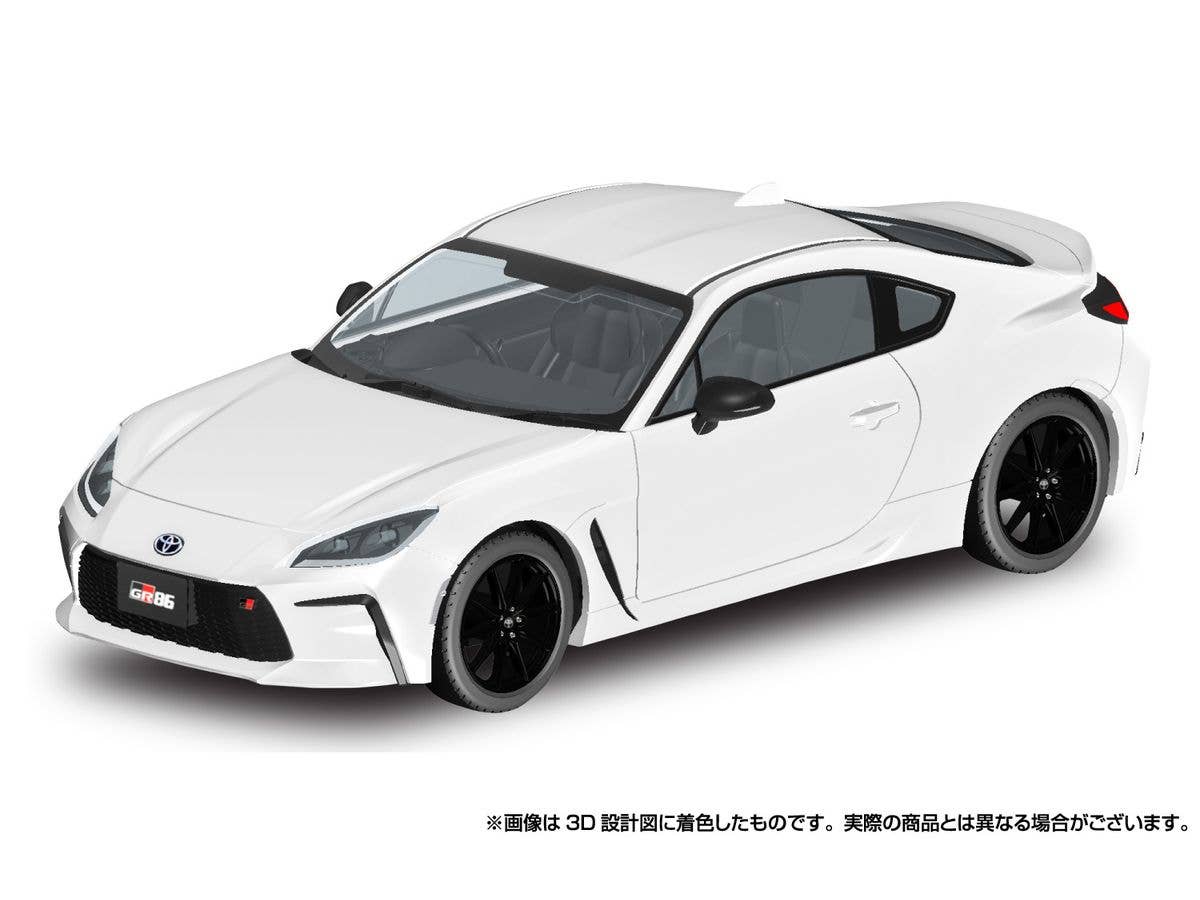 Aoshima 1/32 SNAP KIT #21-B Toyota GR 86 (Crystal White Pearl) | 4905083064603