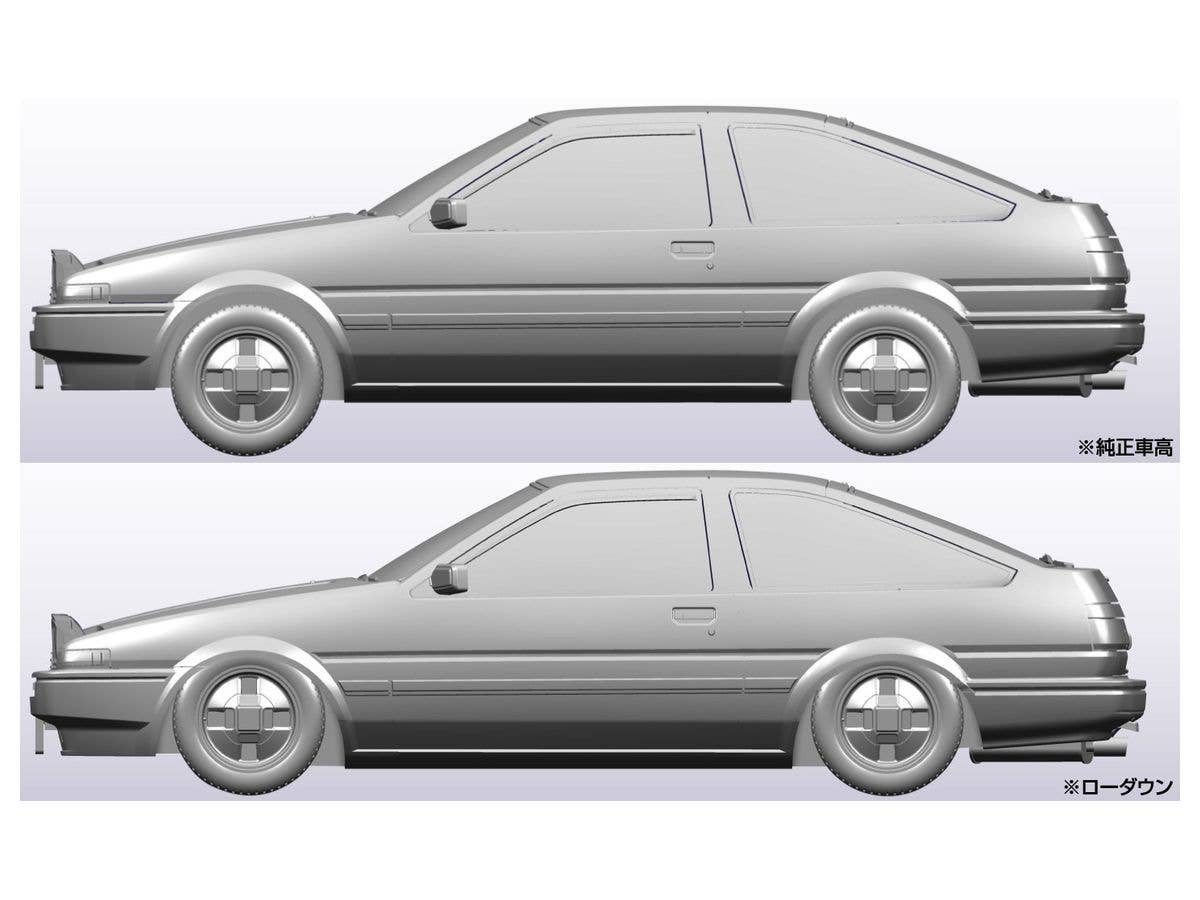 Aoshima 1/32 SNAP KIT #16-A Toyota Sprinter Trueno (High-Tech Two-Tone) | 4905083064672