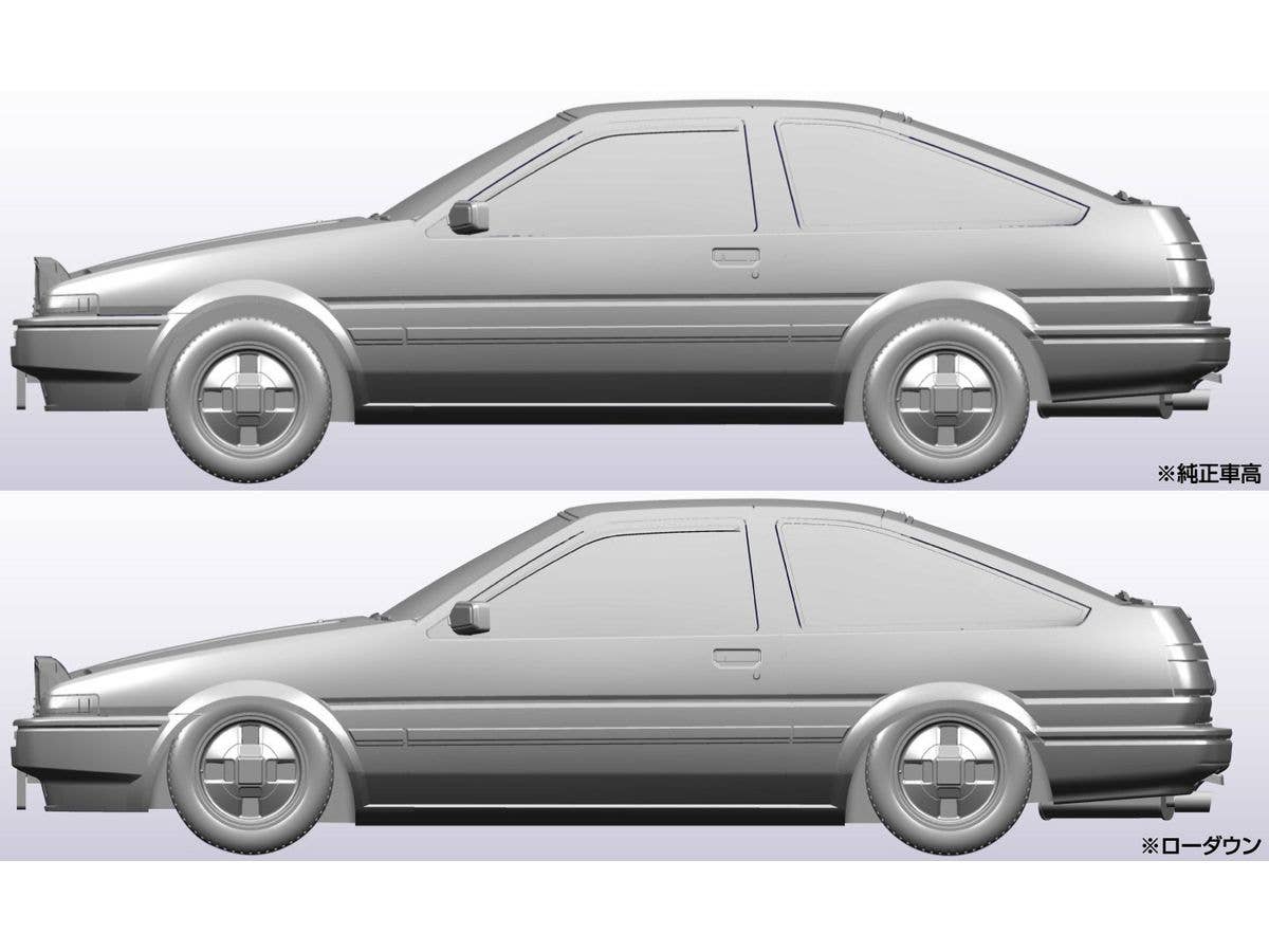 Aoshima 1/32 SNAP KIT #16-B Toyota Sprinter Trueno (Hi-Flash Two-Tone) | 4905083064689