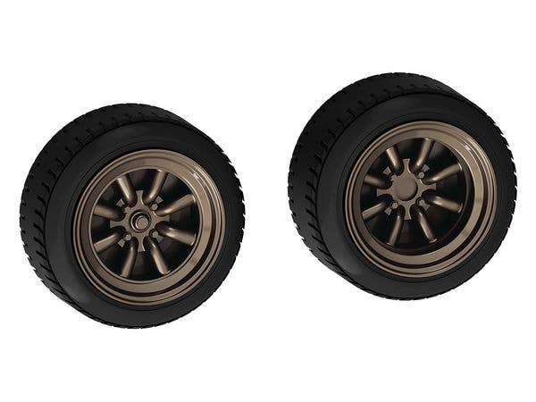 Aoshima 1/32 SNAP KIT #09-SP2 Nissan Skyline 2000 GT-R Custom Wheel (White) | 4905083064719