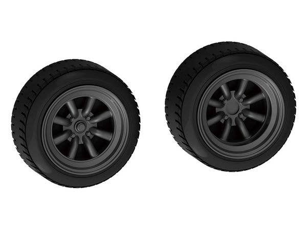 Aoshima 1/32 SNAP KIT #09-SP4 Nissan Skyline 2000 GT-R Custom Wheel (Safari Brown) | 4905083064733