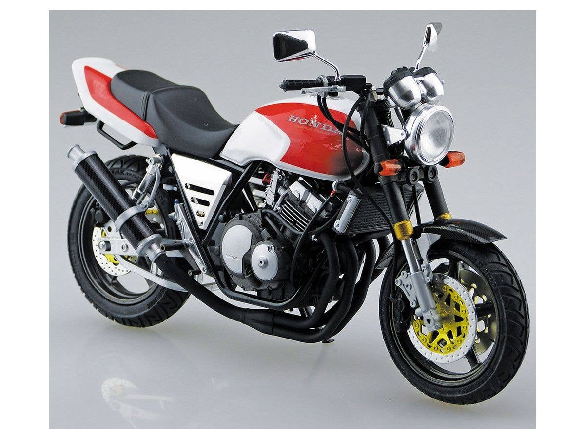 Aoshima 1/12 Honda NC31 CB400 Super Four '92 With Custom Parts | 4905083064795