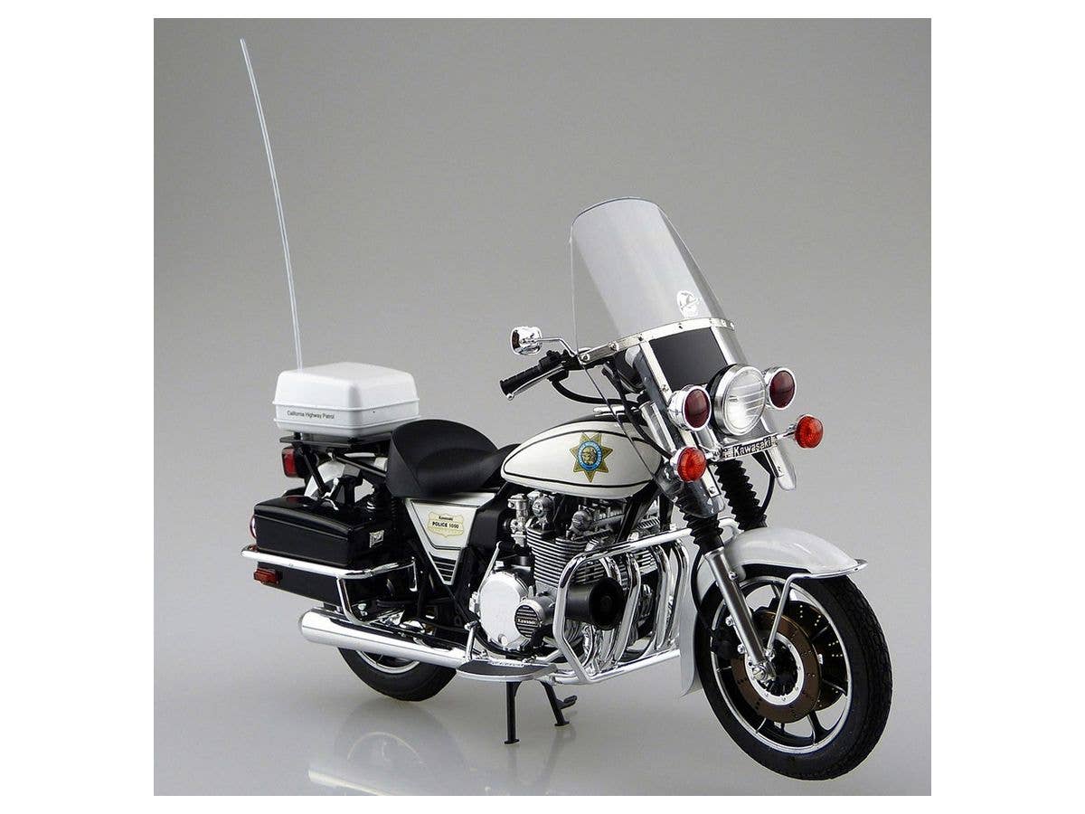 Aoshima 1/12 Kawasaki KZ1000P Police1000 '82 | 4905083064801