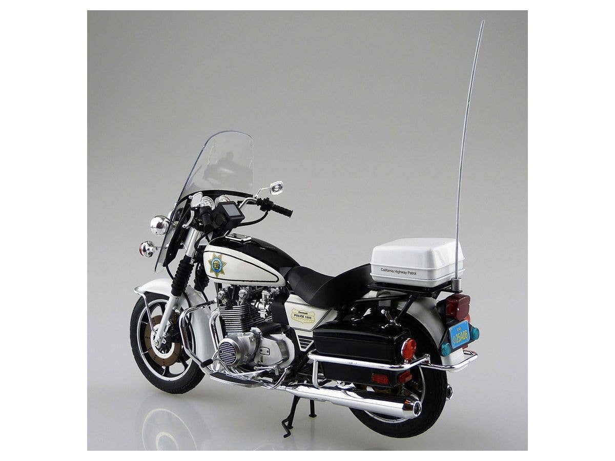 Aoshima 1/12 Kawasaki KZ1000P Police1000 '82 | 4905083064801