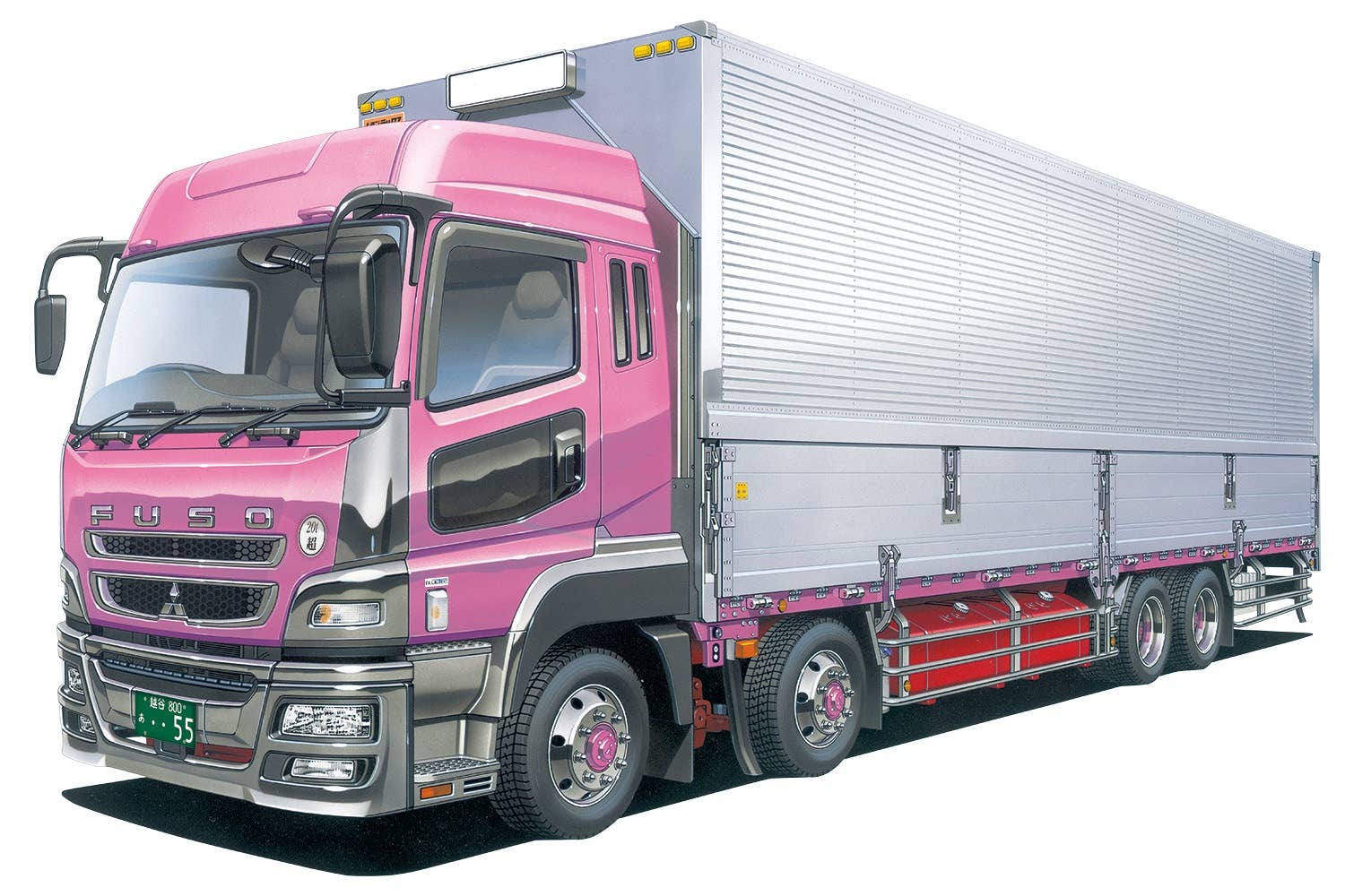 Aoshima 1/32 Mitsubishi Fuso '10 Supergreat FS Hiwing | 4905083064979