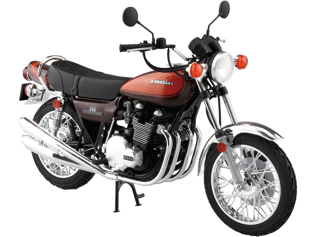Aoshima 1/12 Kawasaki Z2 750RS '73 With Custom Parts | 4905083065310