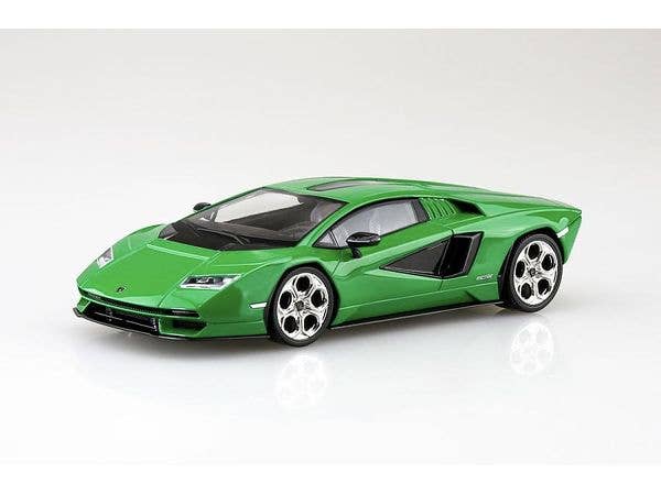 Aoshima 1/32 SNAP KIT #19-E Lamborghini Countach LPI 800-4(GREEN) | 4905083065433