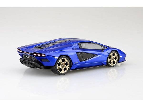 Aoshima 1/32 SNAP KIT #19-F Lamborghini Countach LPI 800-4(METALLIC BLUE) | 4905083065440