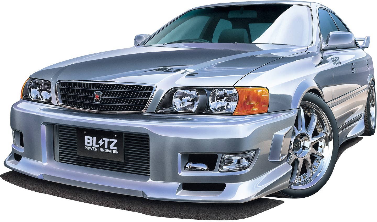 Aoshima 1/24 Blitz JZX100 Chaser Tourer V '96 Toyota | 4905083065655
