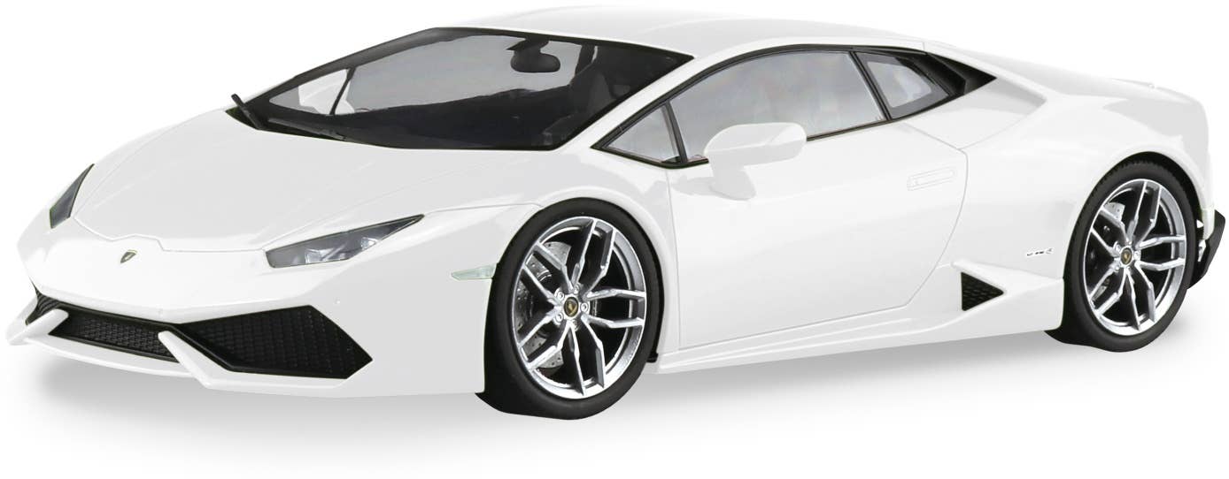 Aoshima 1/24 Pre-Painted '14 Lamborghini Huracán No.4-B White | 4905083066430