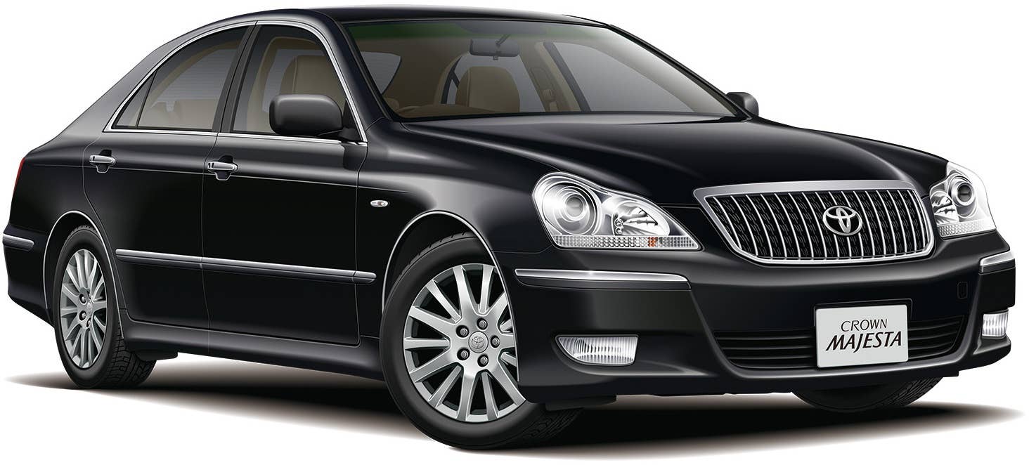 Aoshima 1/24 Toyota UZS186 Crown Majesta '06 | 4905083066713