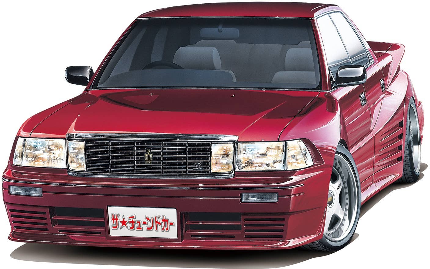 Aoshima 1/24 UZS131 Crown '89 Blister Style (Toyota) | 4905083066720