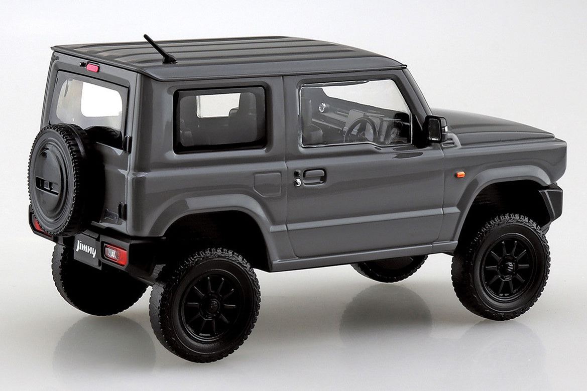 Aoshima 1/32 SNAP KIT #08-SP2 Suzuki Jimny Custom Wheel (Medium Gray) | 4905083066799