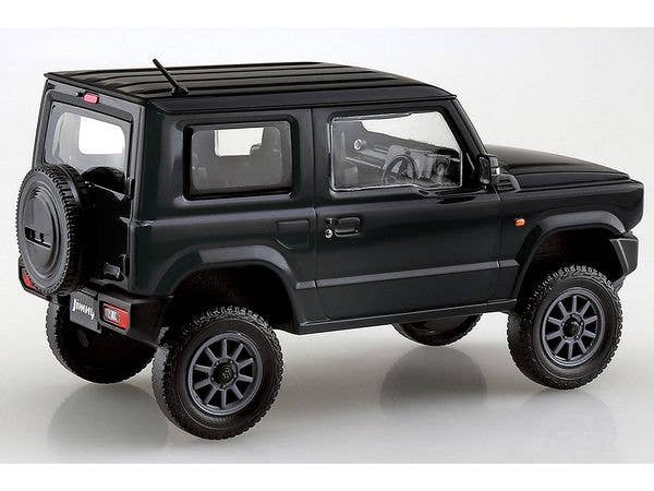 Aoshima 1/32 SNAP KIT #08-SP3 Suzuki Jimny Custom Wheel (Bluish Black Pearl3) | 4905083066805