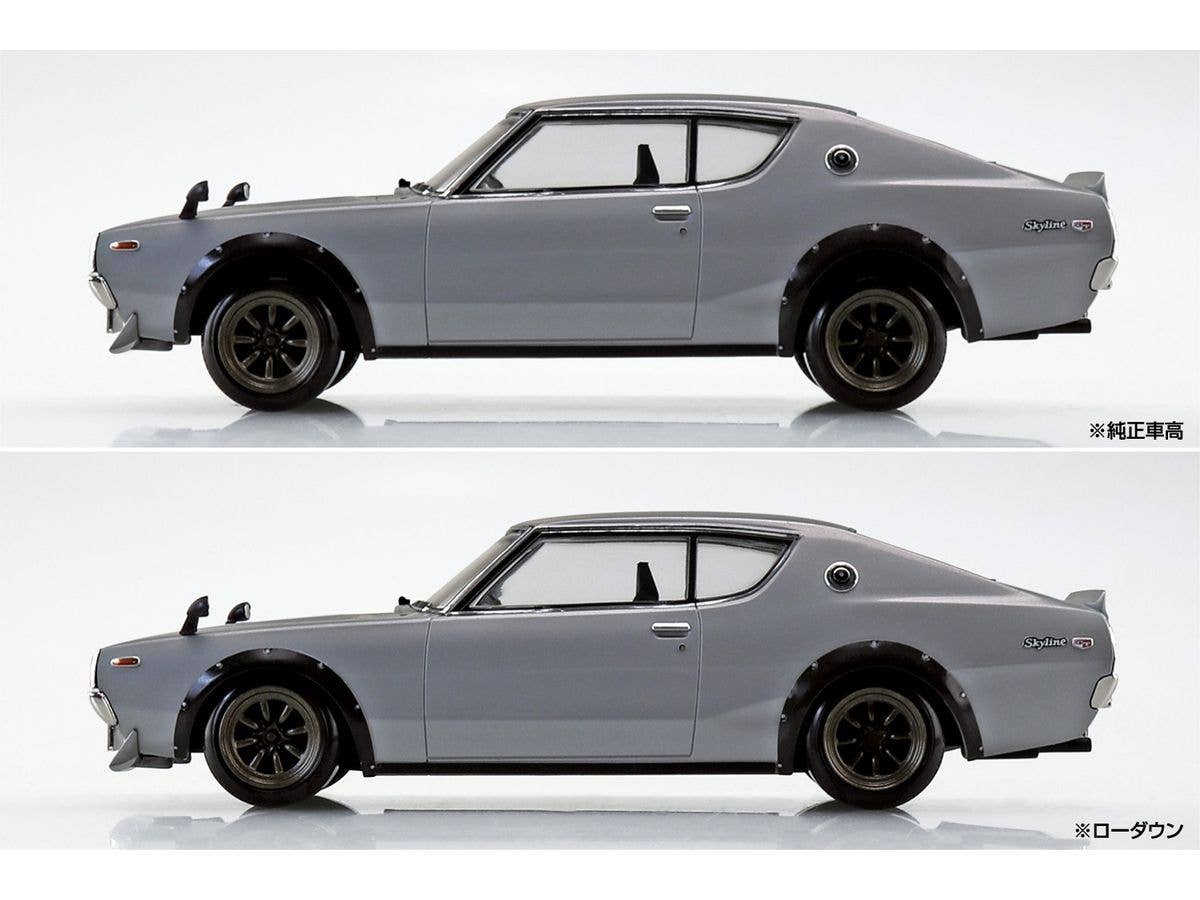 Aoshima 1/32 SNAP KIT #19-SP1 Nissan C110 Skyline GT-R Custom(Silver) | 4905083066829