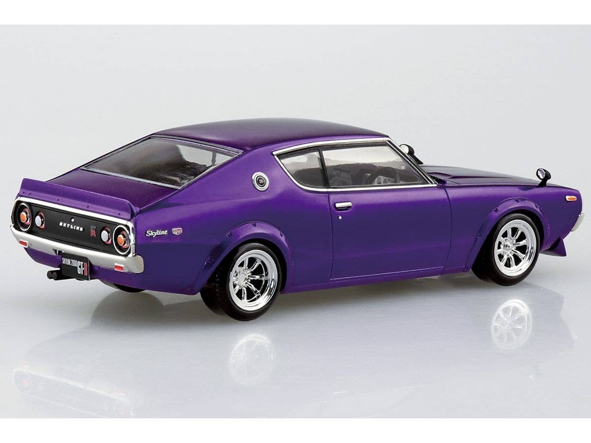 Aoshima 1/32 SNAP KIT #18-SP3 Nissan C110 Skyline GT-R Custom(Metallic Purple) | 4905083066843