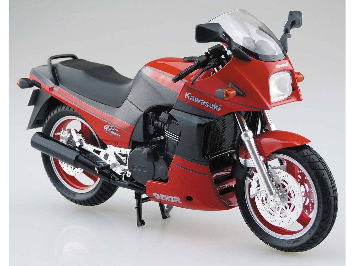 Aoshima 1/12 Kawasaki Zx900A Gpz900R Ninja '90 With Custom Parts | 4905083067093