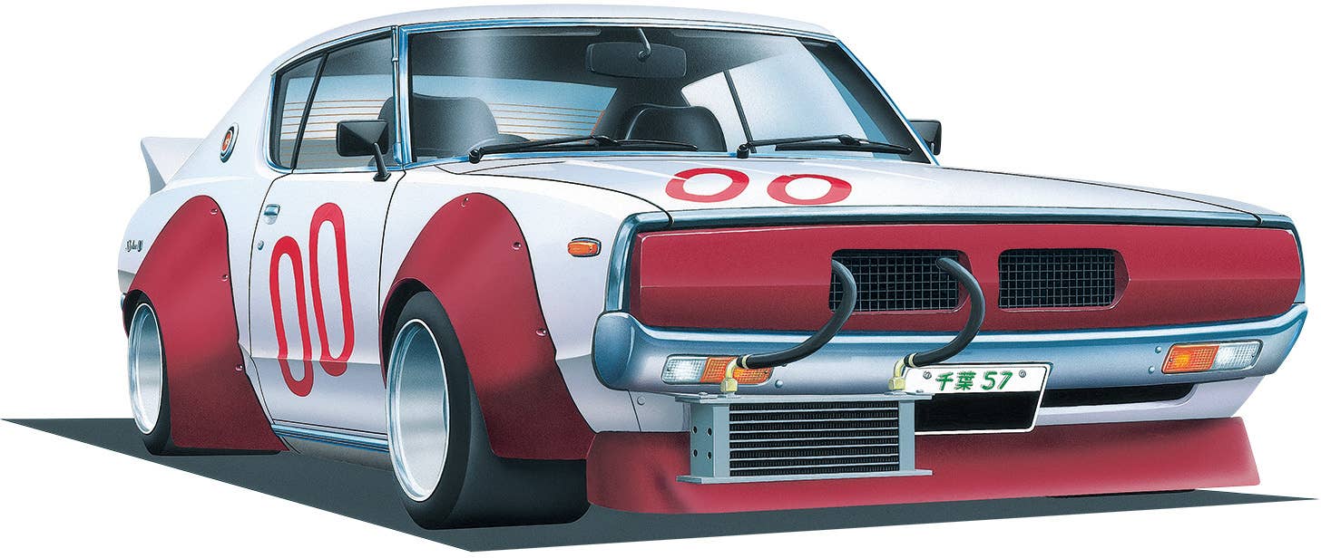 Aoshima 1/24 Kenmary 2Dr Hard Top Works | 4905083067161