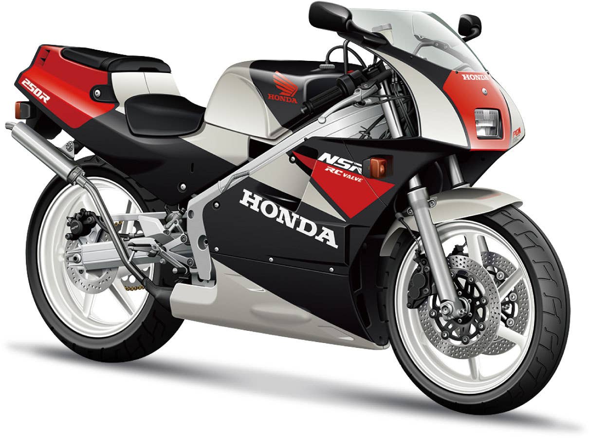 Aoshima 1/12 Honda MC18 NSR250R '89 | 4905083068229