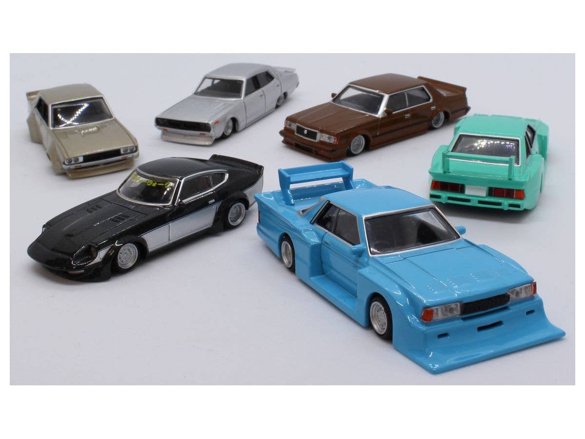 Aoshima 1/64 Mini Car Grand Champion Collection Part.11 - Blind Box of 12 | 4905083106631