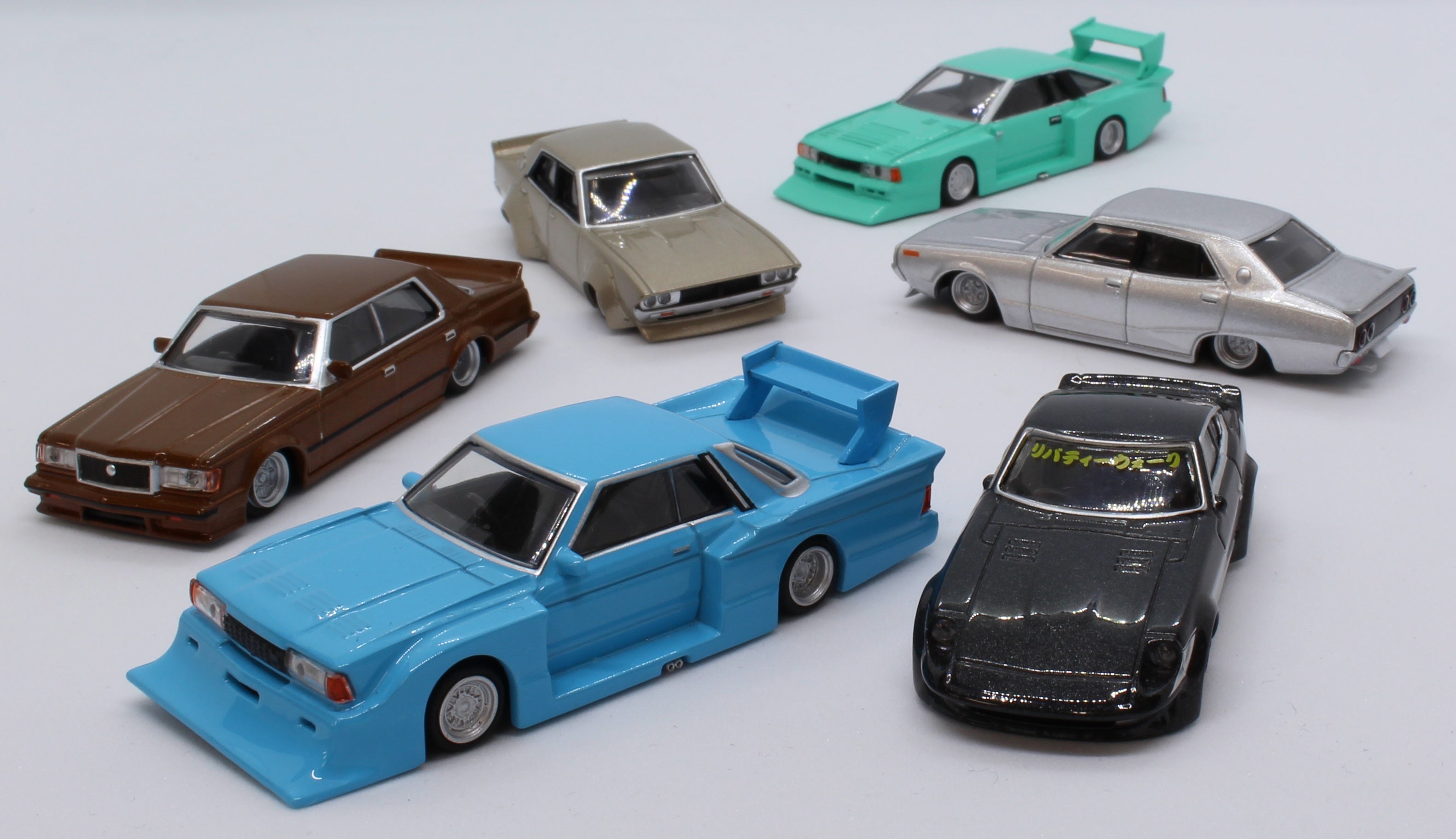 Aoshima 1/64 Mini Car Grand Champion Collection Part.11 - Blind Box of 12