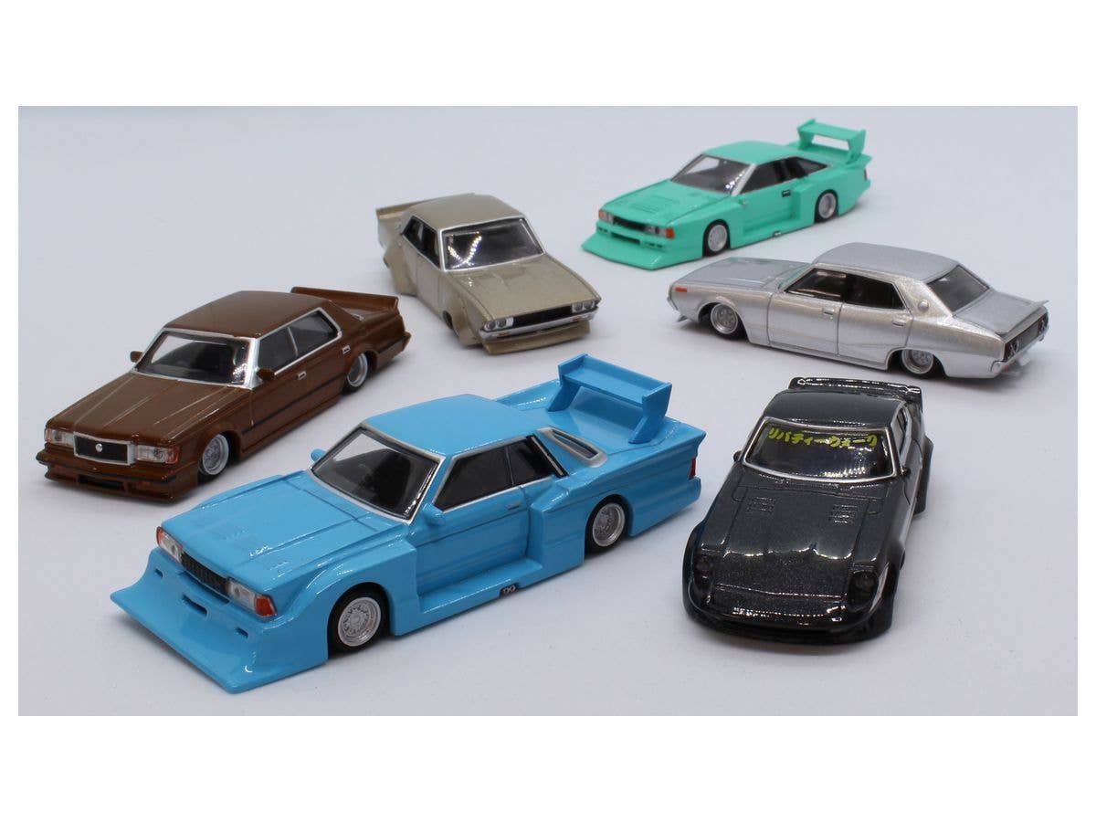 Aoshima 1/64 Mini Car Grand Champion Collection Part.11 - Blind Box of 12 | 4905083106631