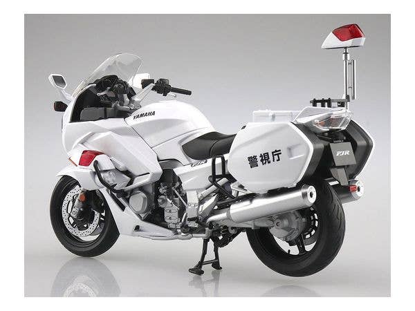 Aoshima 1/12 Yamaha FJR1300P Police Motorcycle (Metropolitan Police Department) Diecast Motorcycle | 4905083106785
