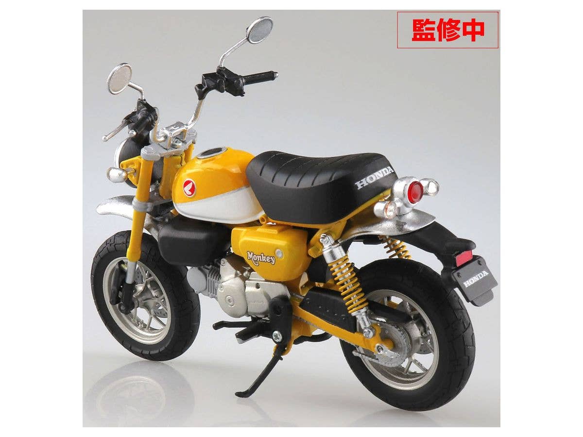 Aoshima 1/12 Honda Monkey125 Bananas Yellow | 4905083109588