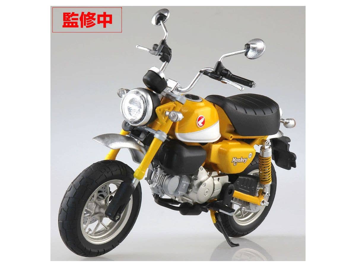 Aoshima 1/12 Honda Monkey125 Bananas Yellow | 4905083109588