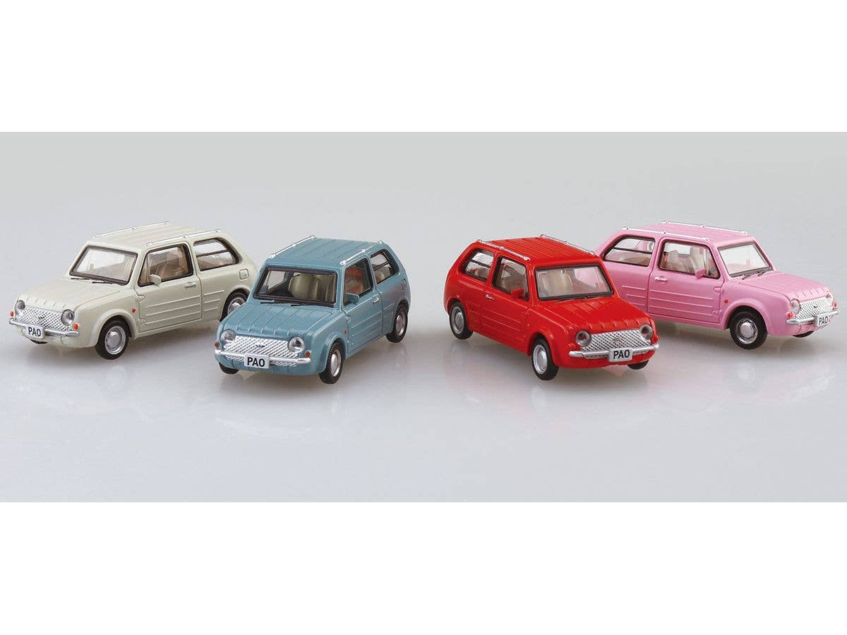 Aoshima 1/64 Nissan Pike Car Collection(Box) | 4905083111321