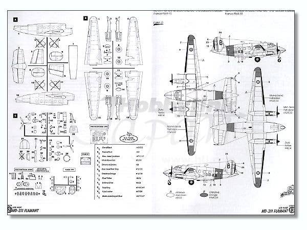 Azur 1/35 MD-311 Flamant | 8594071080990