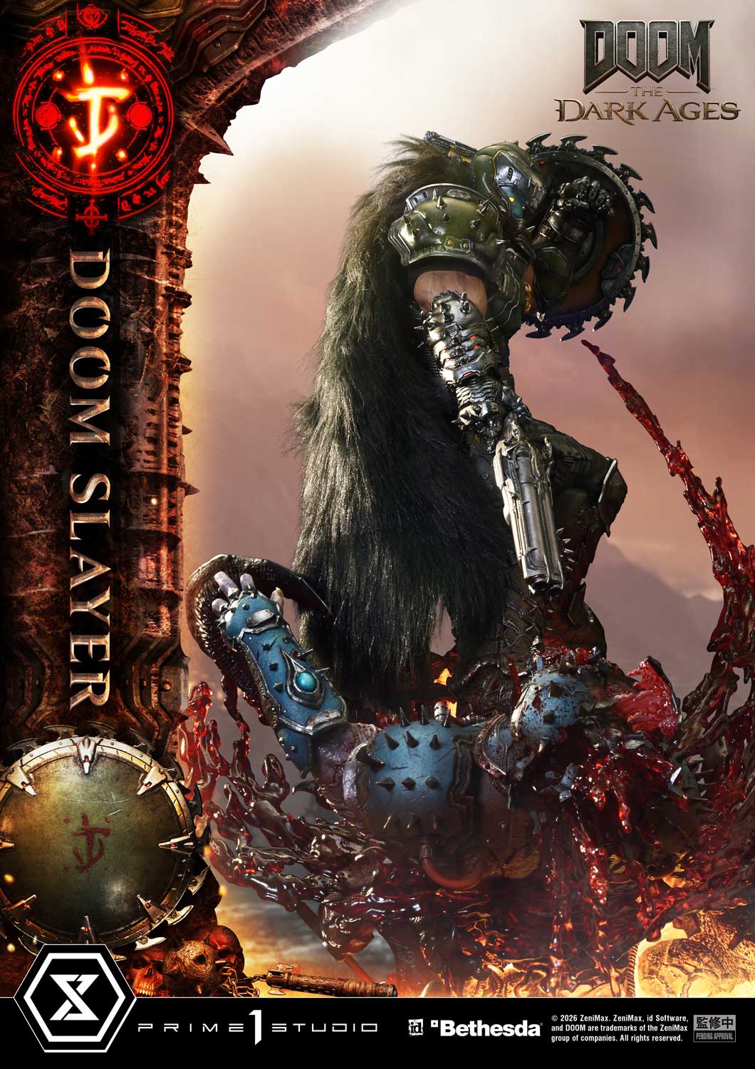 Ultimate Premium Masterline DOOM: The Dark Ages DOOM Slayer