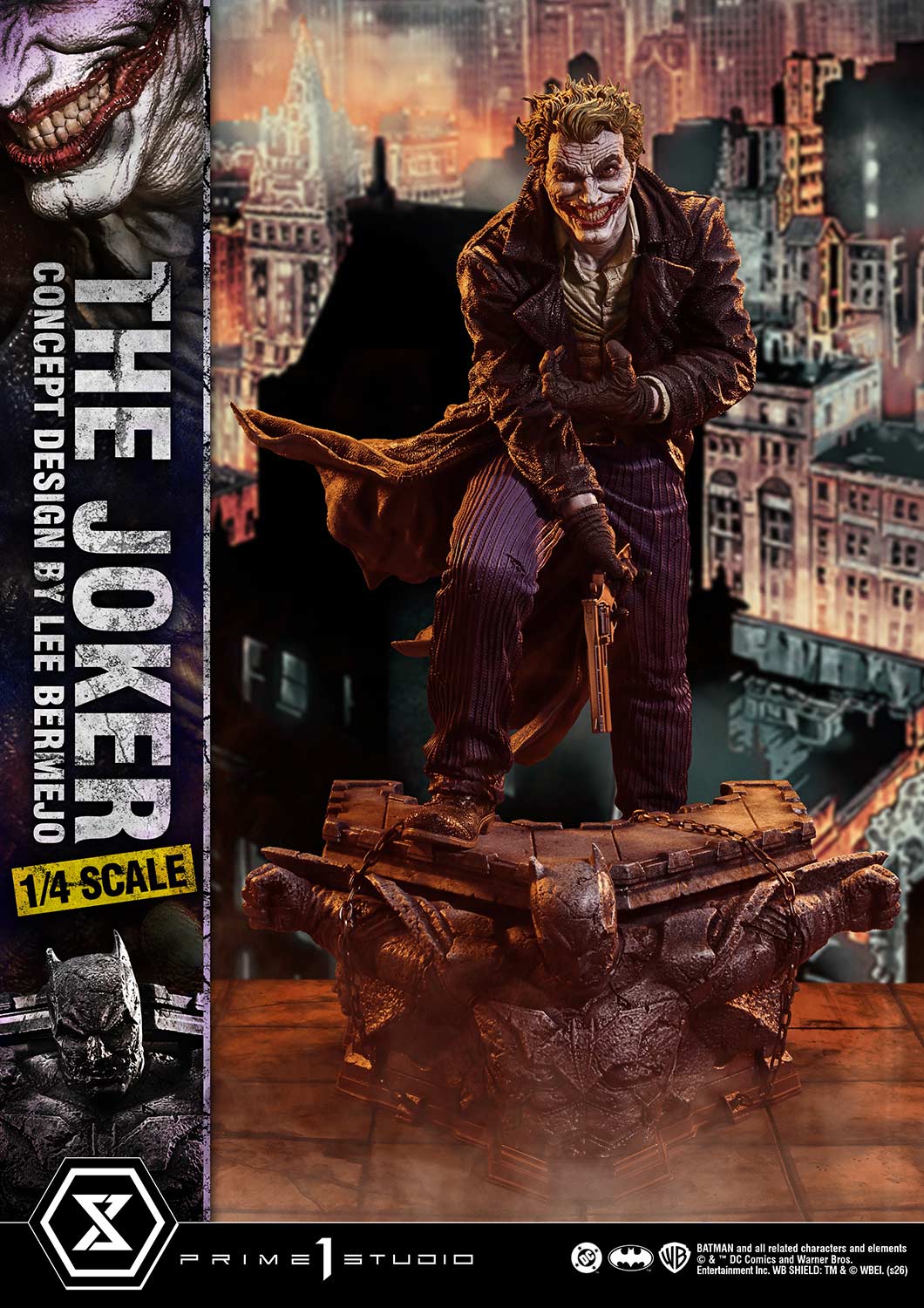 (PRE-ORDER) Ultimate Premium Masterline Batman (Comics) The Joker (Concept Design by Lee Bermejo)