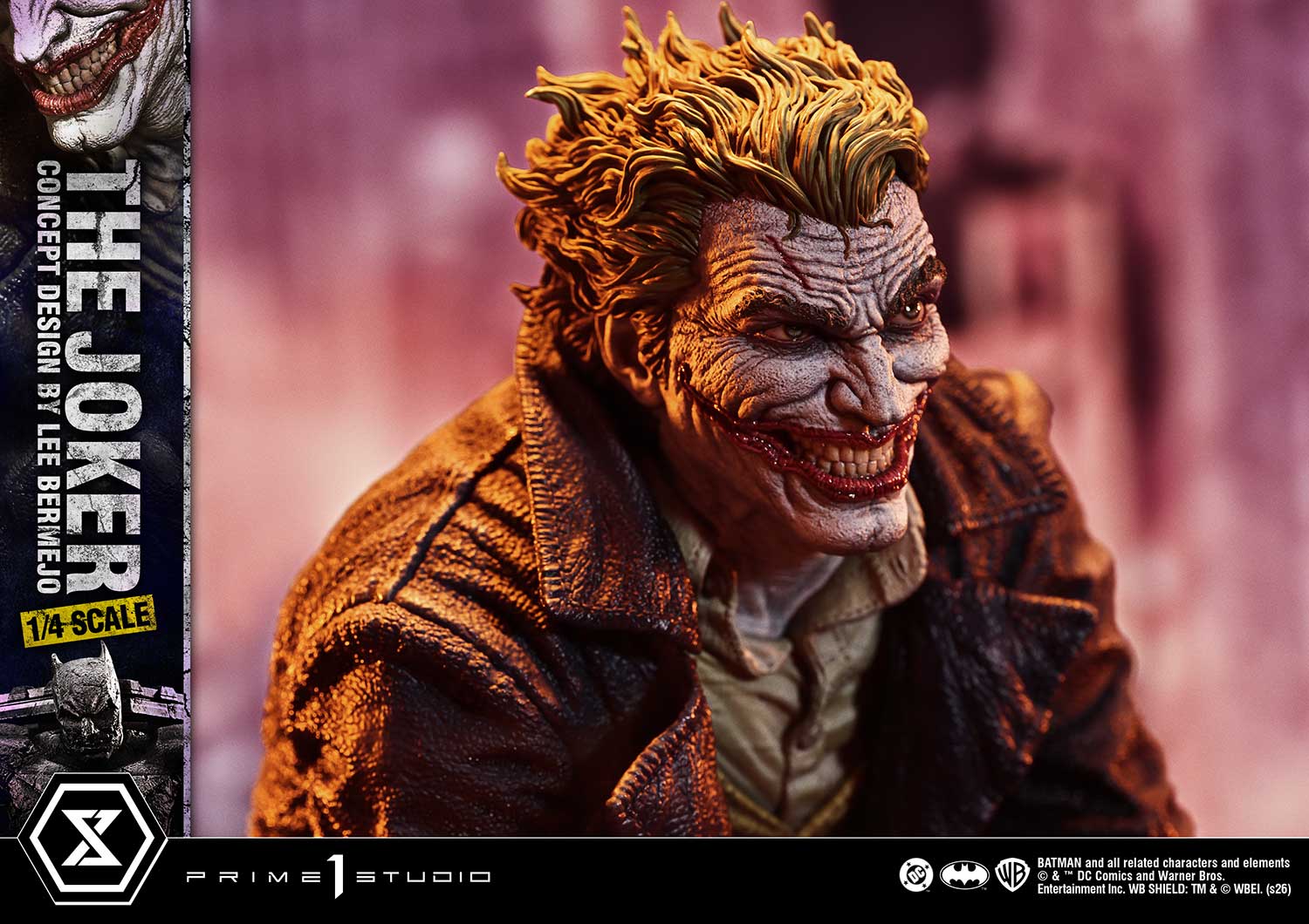 (PRE-ORDER) Ultimate Premium Masterline Batman (Comics) The Joker (Concept Design by Lee Bermejo)