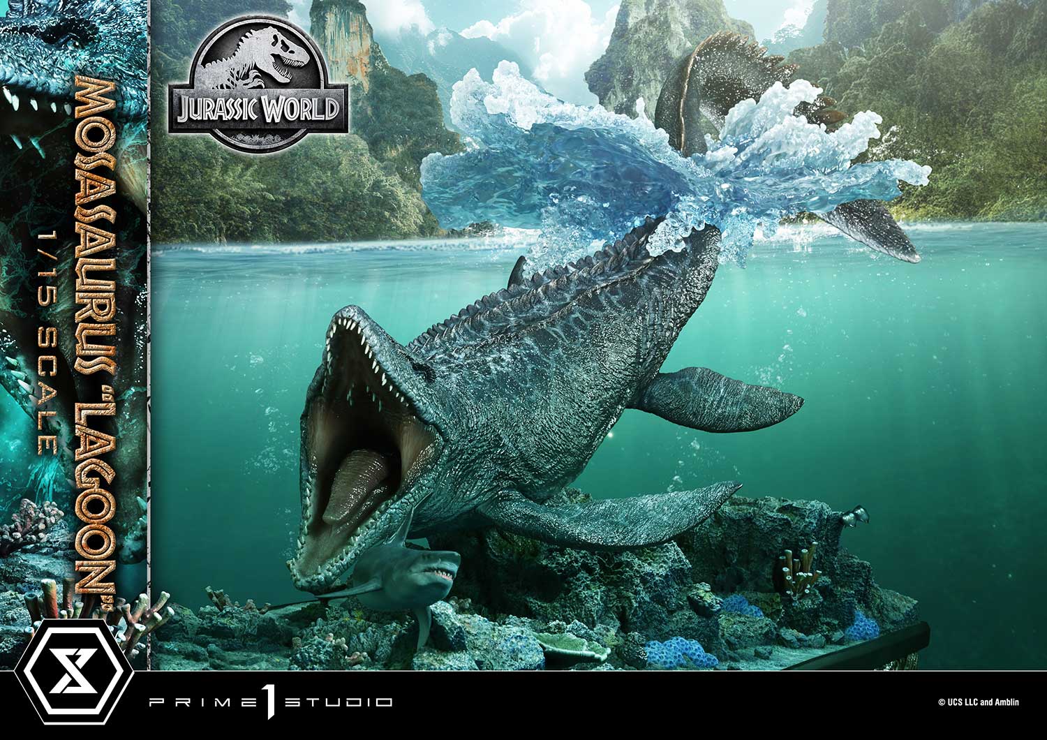 Legacy Museum Collection Jurassic World (Film) Mosasaurus "Lagoon" 1/15 Scale