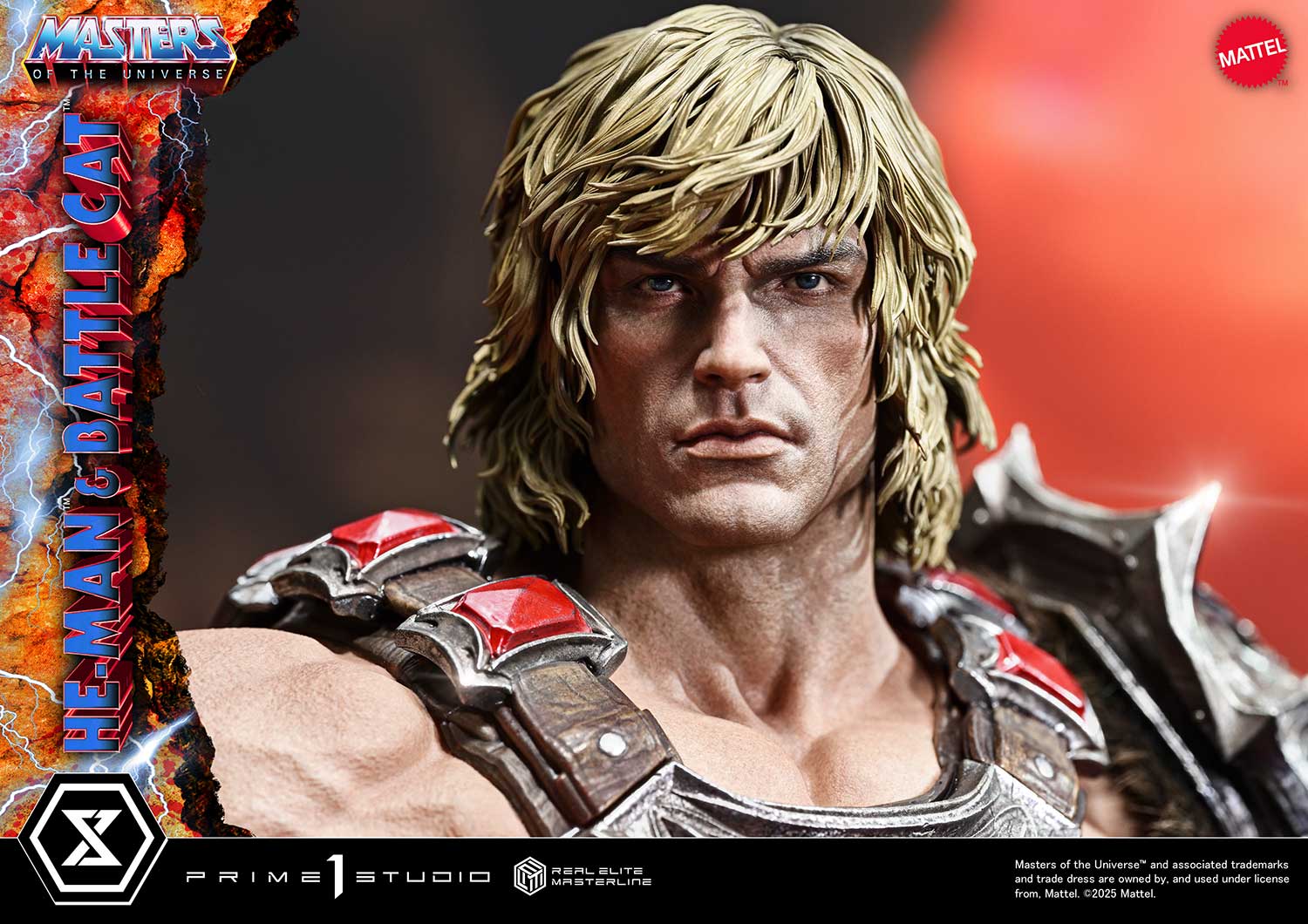 Real Elite Masterline Masters of the Universe He-Man & Battle Cat