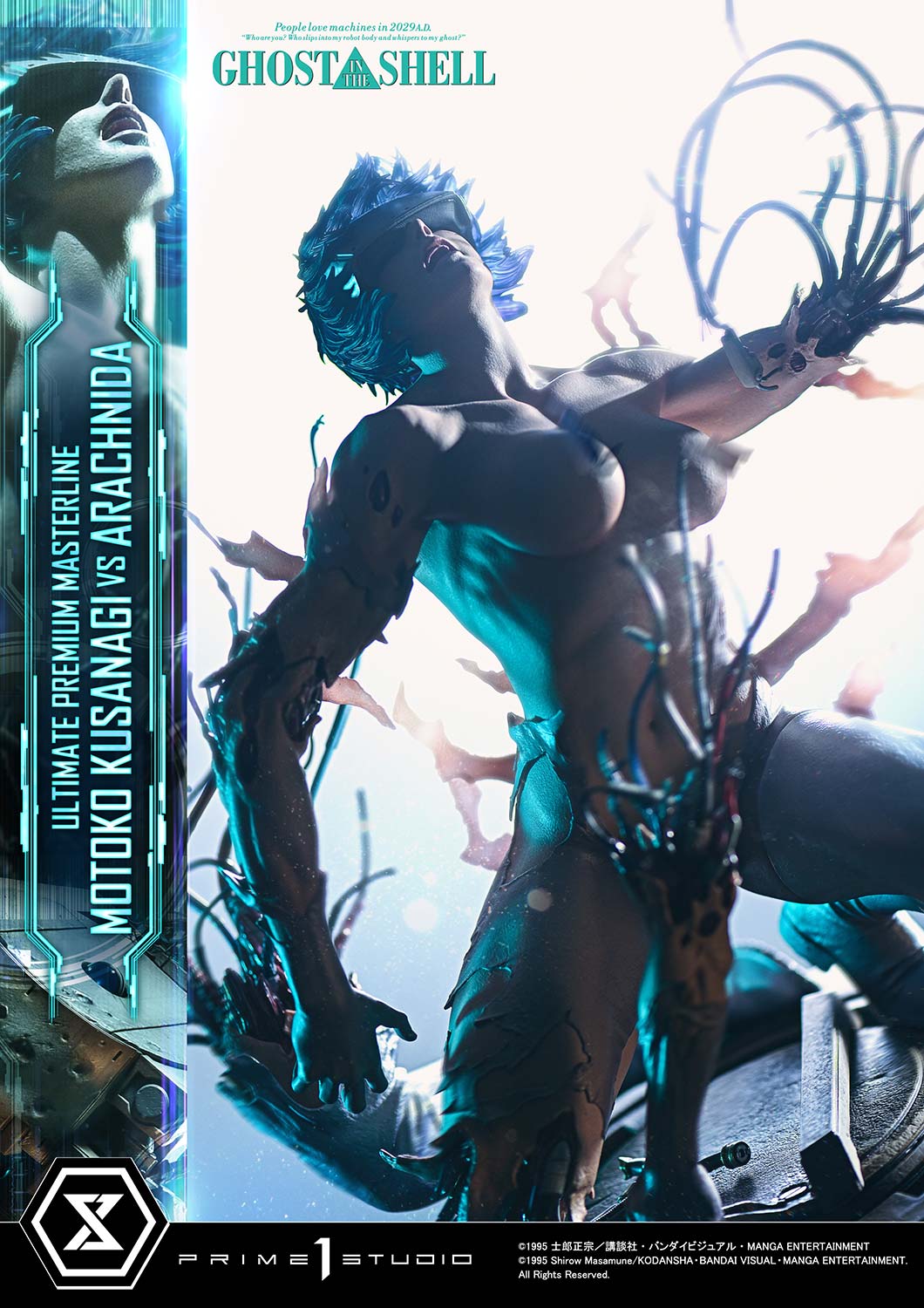 Ultimate Premium Masterline GHOST IN THE SHELL Motoko Kusanagi VS Arachnida Bonus Version