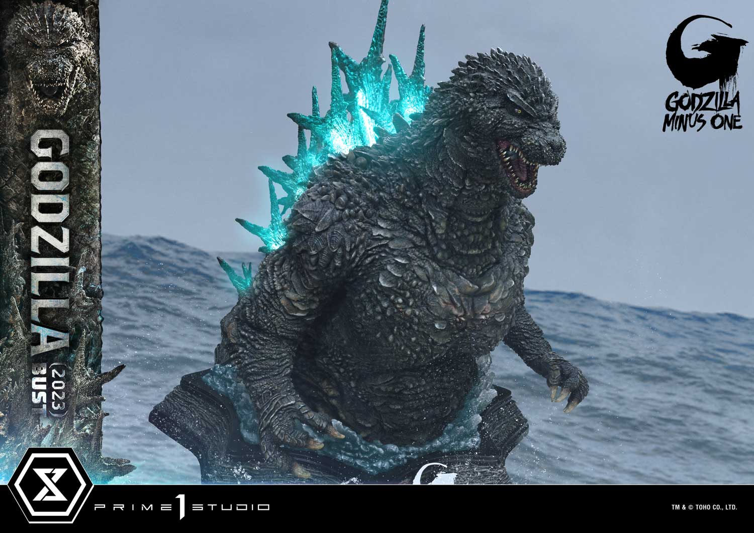 Life Size Bust GODZILLA MINUS ONE (Film) Godzilla (2023) Bonus Version