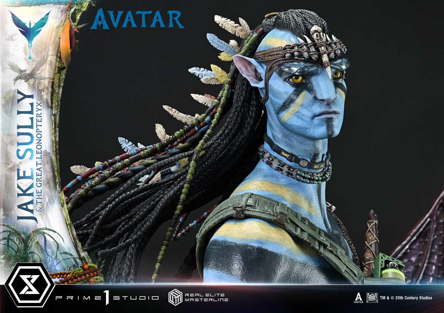 Real Elite Masterline Avatar (Film) Jake Sully & The Great Leonopteryx Avatar Legacy Collection