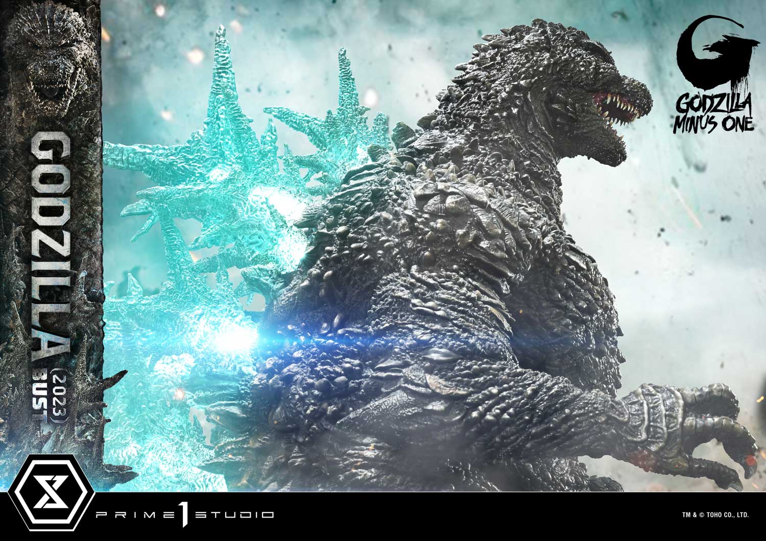 Life Size Bust GODZILLA MINUS ONE (Film) Godzilla (2023) Bonus Version