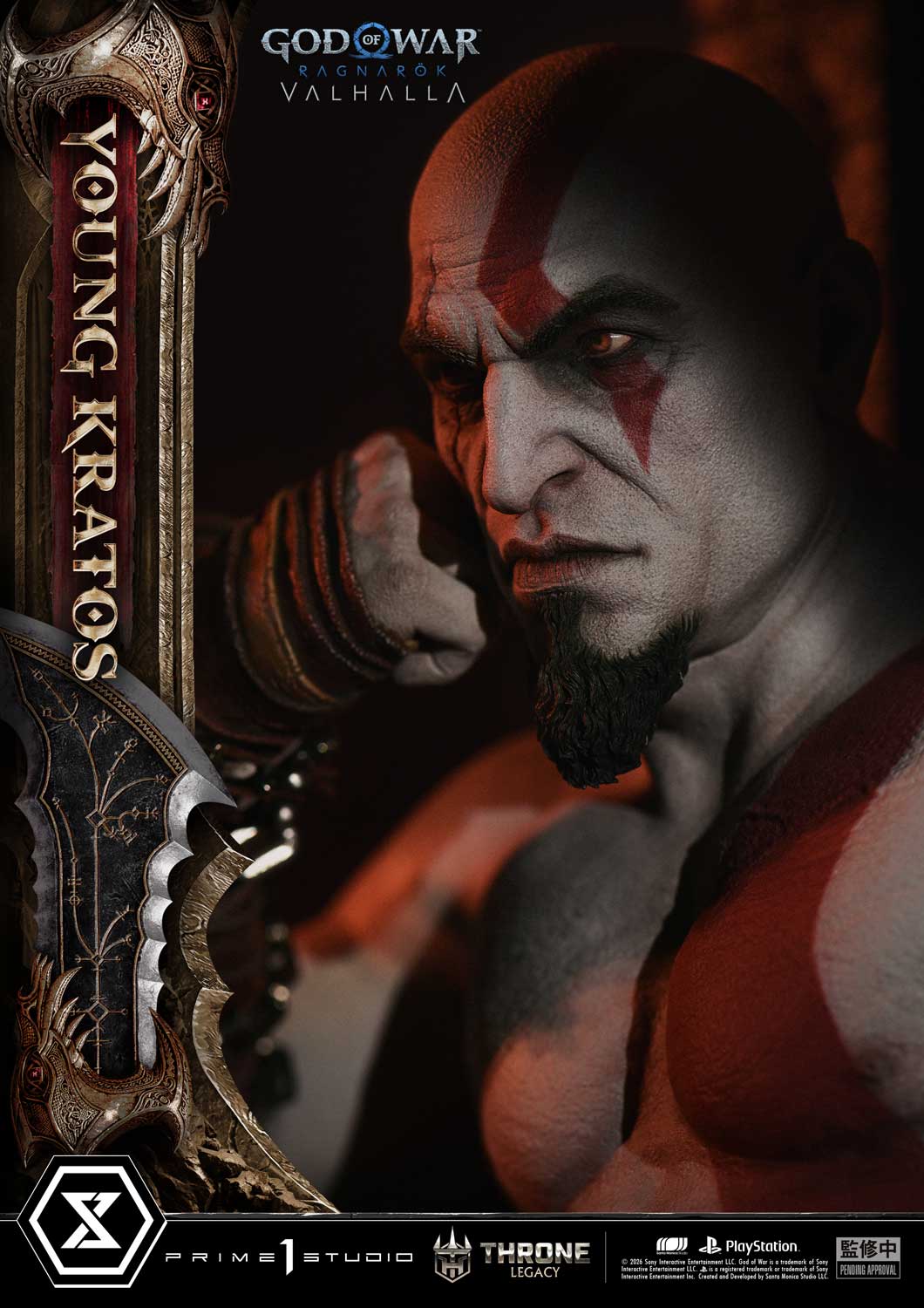 Throne Legacy God of War: Ragnarok Young Kratos