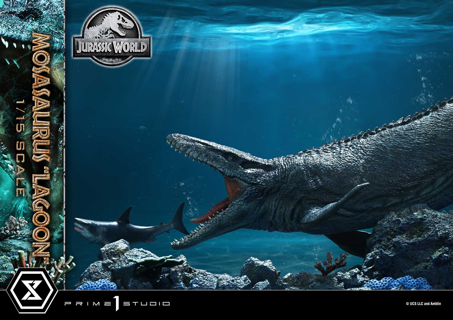 Legacy Museum Collection Jurassic World (Film) Mosasaurus "Lagoon" Bonus Version 1/15 Scale