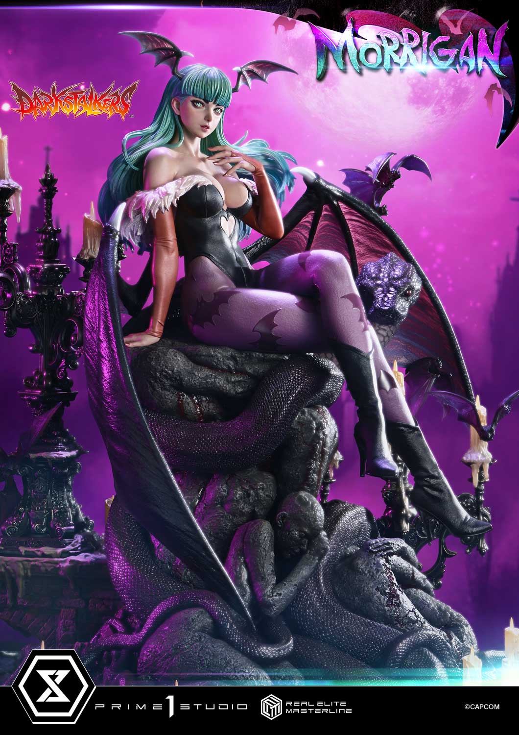 Real Elite Masterline Darkstalkers Morrigan