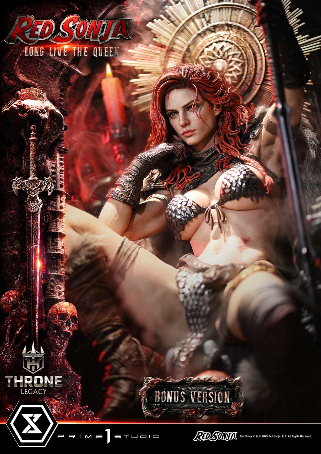 Throne Legacy Red Sonja Red Sonja : Long Live the Queen Bonus Version