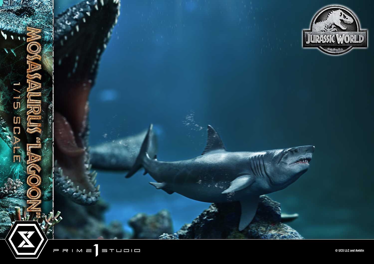 Legacy Museum Collection Jurassic World (Film) Mosasaurus "Lagoon" Bonus Version 1/15 Scale
