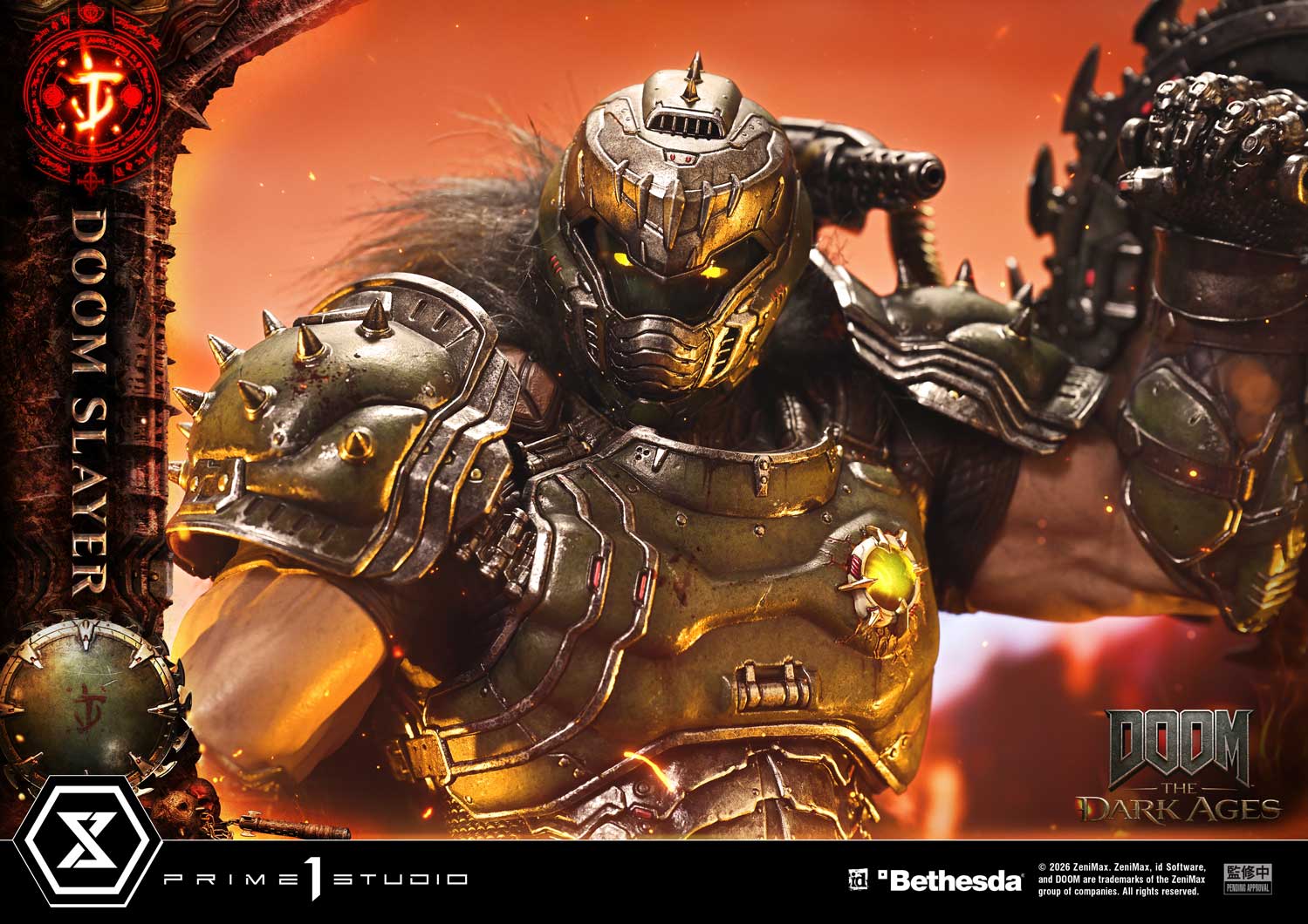 Ultimate Premium Masterline DOOM: The Dark Ages DOOM Slayer
